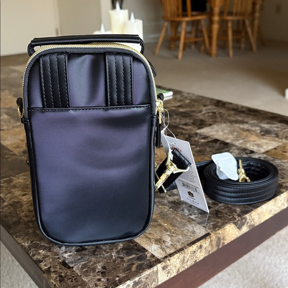 Lug Wicked x Lug Skeeter Mini Bridge SE Satin Luxe VL Crossbody Bag-Black-NWT - Picture 4 of 16